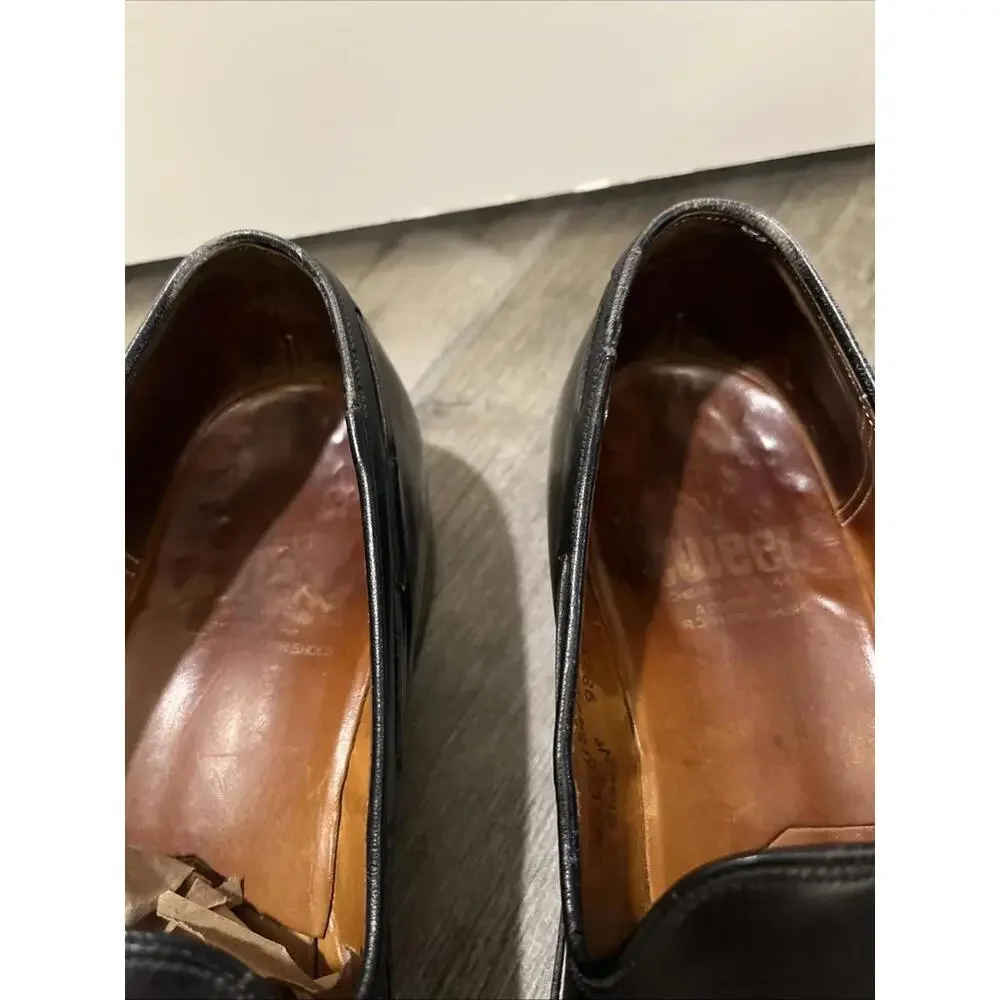 TWEED CHEANEY OF ENGLAND CHURCHS MENS TASSEL DRESS LOAFERS SIZE UK10.5B/US 11.5B